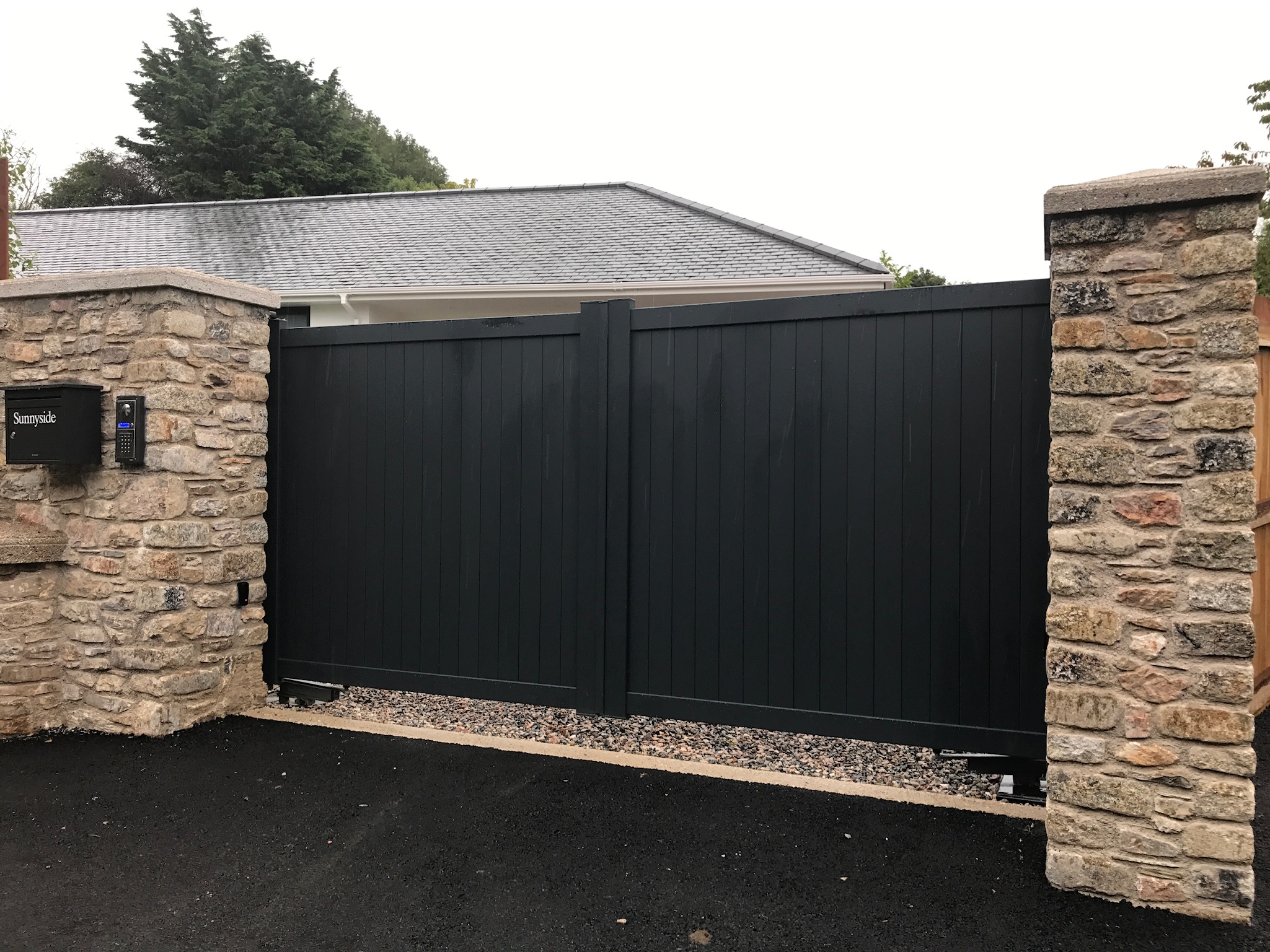 Aluminium gates South West Garage Doors