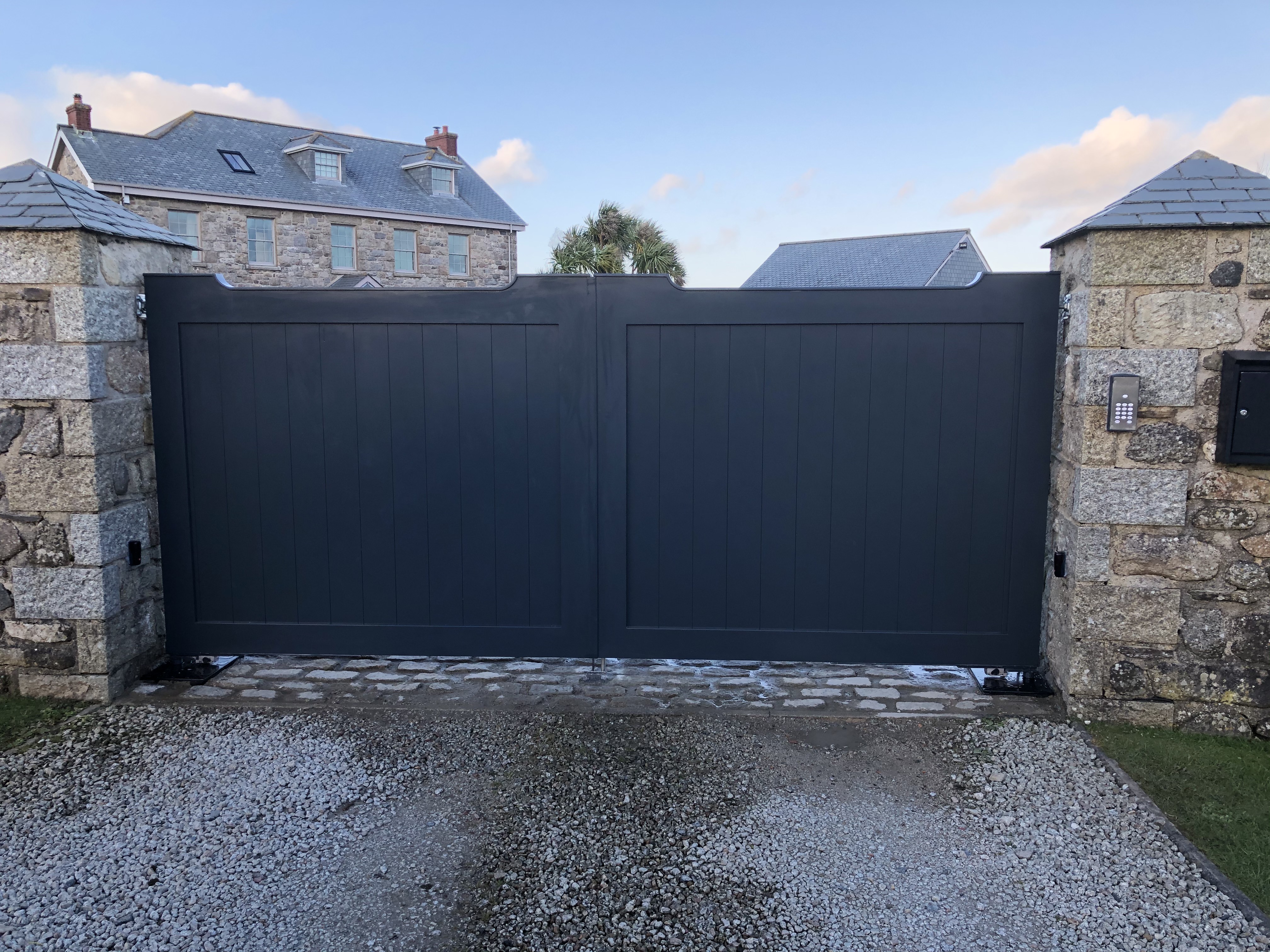 Aluminium gates South West Garage Doors